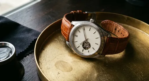 Open Heart Automatic Watch