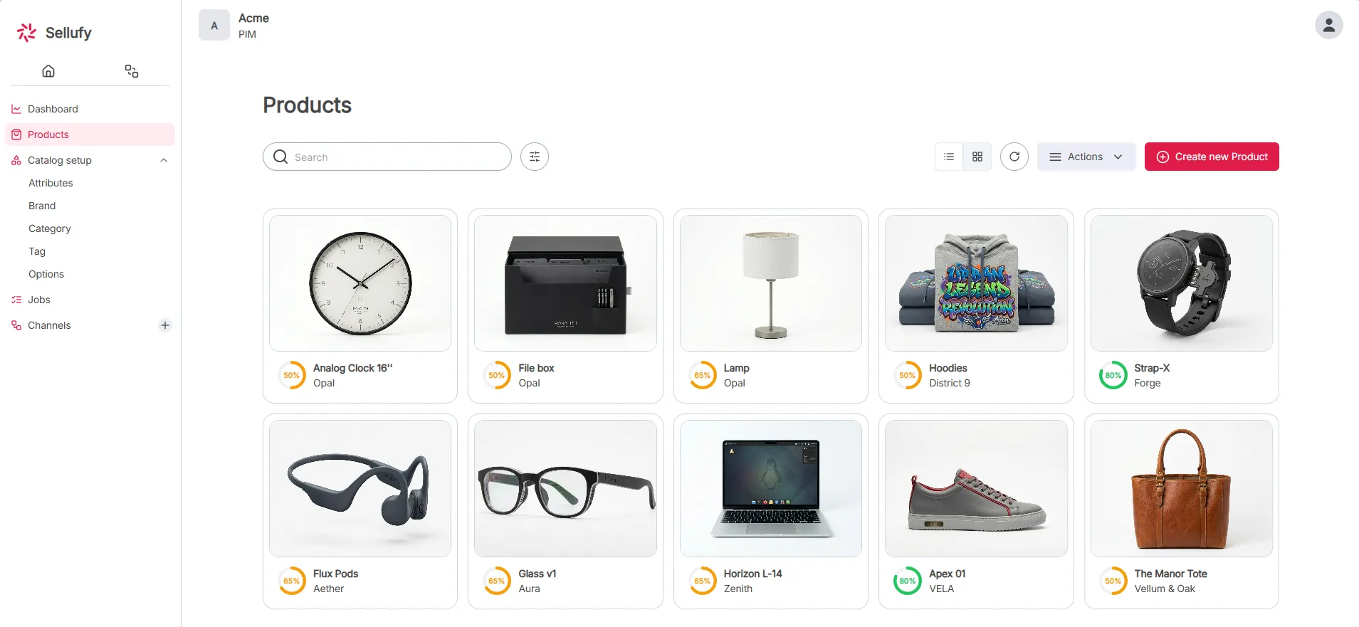 Sellufy dashboard screenshot